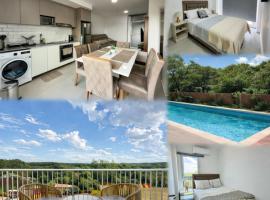 Departamento a 5 min del Aeropuerto Piscina y Terraza，位于Luque的酒店