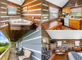 Charming Blue Ridge Cabin with Jacuzzi and Mountain Views-Cabin 2