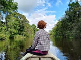 Cabaña Amazon Lodge，位于Islas Timicuro的酒店