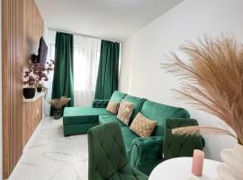 Green Story Aparthotel near Palas Center and Old Town - Parking Option，位于雅西的酒店