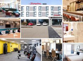 Hampton by Hilton Munich Airport South，位于哈尔伯格摩斯的酒店