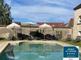 La Closerie de Gigny "Maison Templiere" avec Piscine