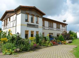 Pension Moritz unterm Storchennest -16303 Schwedt,Schwedter Allee1，位于施韦特的酒店