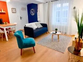 Le Beau Dolois - Appartement Charmant Centre Dole - Parking Gratuit à Proximité