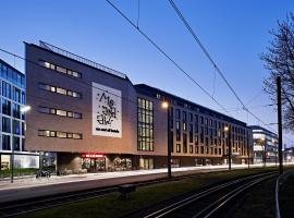 Me and All Hotel Dusseldorf Oberkassel, by Hyatt，位于杜塞尔多夫的酒店