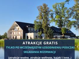 Natural Hotel przy plaży-Ostróda-basen na III kondygnacji，位于奥斯特罗达的酒店