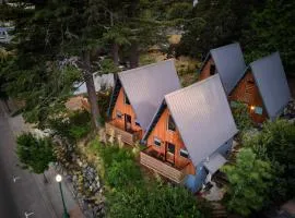 4 A-Frame Cabins - 2 Outdoor Private Tubs