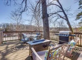 Lakefront Eucha Escape w/ Views & Boat Slip!