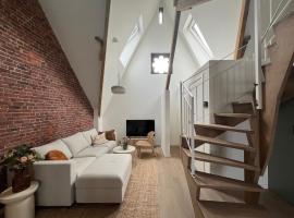 Inviting apartment in Bree with terrace，位于布雷的酒店