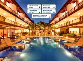 Porto das Dunas Boutique Praia Hotel，位于阿奎拉兹的酒店
