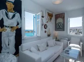 Aiolos Home with private veranda and amazing sea views, Paros