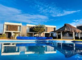 La casa frente a la alberca，位于Tlayecac的酒店