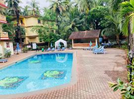 Rays Beach Apartment 2bhk Candolim Goa，位于坎多林的酒店