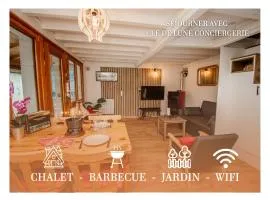 Chalet type pagotin rénové au coeur