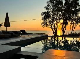 Zakynthos Luxury Villa Mon DIOM II, seafront，位于瓦西里科斯的酒店