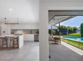 Mooloolaba Canal Retreat with Pool Sleeps 12
