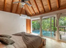 Luxury Jungle Suite with Private Jacuzzi & Cenote Pool View