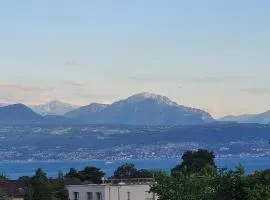 2BR Appart confortable - Fast WiFi - Swiss Tech - EPFL - la RTS - l'UNIL - parking