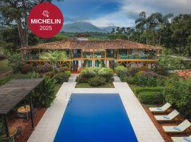 Hacienda Bambusa，位于El Caimo的酒店