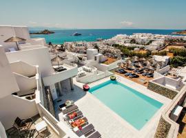 The George Hotel Mykonos，位于普拉迪斯亚罗斯的酒店