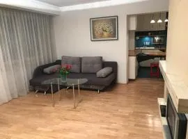 Duży 4 pokojowy apartament, 3 osobne pokoje i salon, do 6 osób, kuchnia, łazienka, balkon