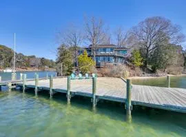 Deep Water Dock & Private Beach! Irvington Home