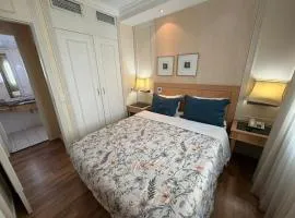 Flat Univer Pamplona Jardins com cozinha e garagem 2806