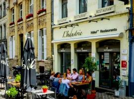 Hôtel Restaurant L'Industrie，位于圣奥梅尔的酒店