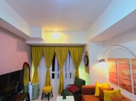 1Br Spacious Cozy Chillout Hub at Grand View Tower