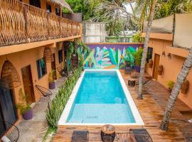 Hotel Sur Bacalar，位于巴卡拉尔的酒店