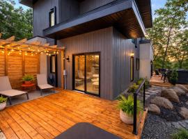 Spa privé, sauna, hammam Une Retraite luxe en montagne，位于圣阿黛拉的酒店