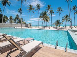 Apto Pé na Areia com Piscina Privativa，位于Ipioca的酒店