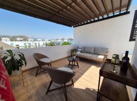 Casa de descanso con terraza, asador y alberca cerca de CDMX，位于尧特佩克的酒店