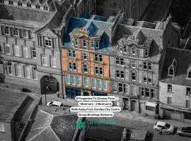 GreenStar Apartments - Short Walk Away Into Dundee City Centre - 6 Individual Properties from 1 to 3 Bedrooms - Short & Long Stay Offers!