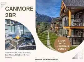 Canmore 2BR Condo, Near Banff