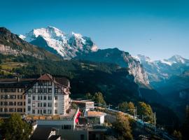 Hotel Victoria Lauberhorn Wengen, a Faern Collection Hotel，位于翁根的酒店