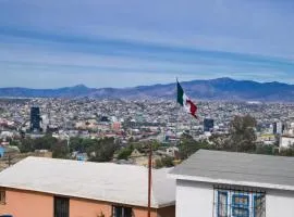 Loft studio with views of downtown Tijuana