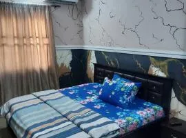 Modern 2 bedroom in Abuja with balcony and WiFi