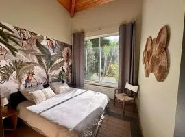 Villa Ongizatea au calme avec piscine et vue montagne