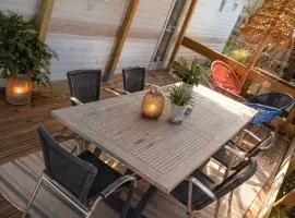 Mobil-home rénové tout confort, terrasse couverte, climatisation, arrivée autonome