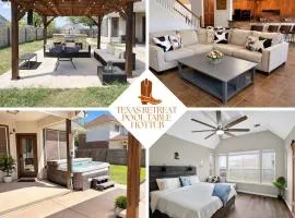 Spacious 4BR Retreat |Pool Table| Firepit & Hottub