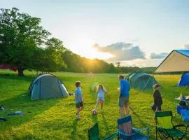 Farmstay riverside bring your own tent camping with activities firepit