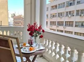 Dawn town palace