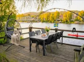 Riverside Villa with Private Jetty and Scenic Views