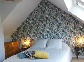Deux chambres à Anjou bleu Portes d'Angers