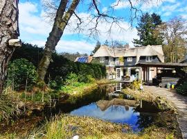 Exclusive forest villa with private spa natural swimming pool，位于苏斯特贝赫的酒店
