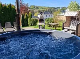 Holzhaus Zum Radekopf mit Whirlpool