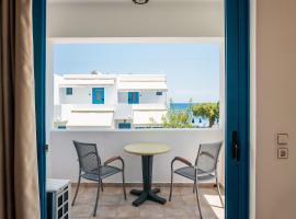 Livadia Beach Studio B，位于Tílos的酒店