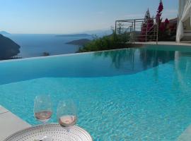 Sunny Villa Ilios Over Mikros，位于Fternón的酒店