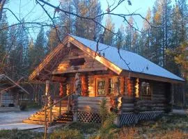 Norcota- Blockhaus mit Auroraskylight